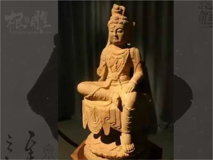 传统木雕佛像常见坐姿